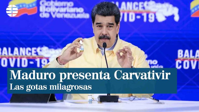 Мадуро представя на СЗО медикамент, който убива К-19 на 100% с 10 капки на езика