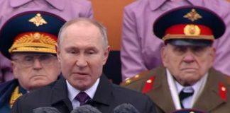 Путин с тежка закана от Червения площад ВИДЕО