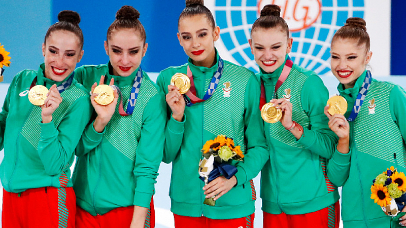  Трето злато за България в Токио! Ансамбълът ни по художествена гимнастика е олимпийски шампион