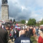 Шествие „Безсмъртният полк“ се проведе в центъра на София, въпреки забраната